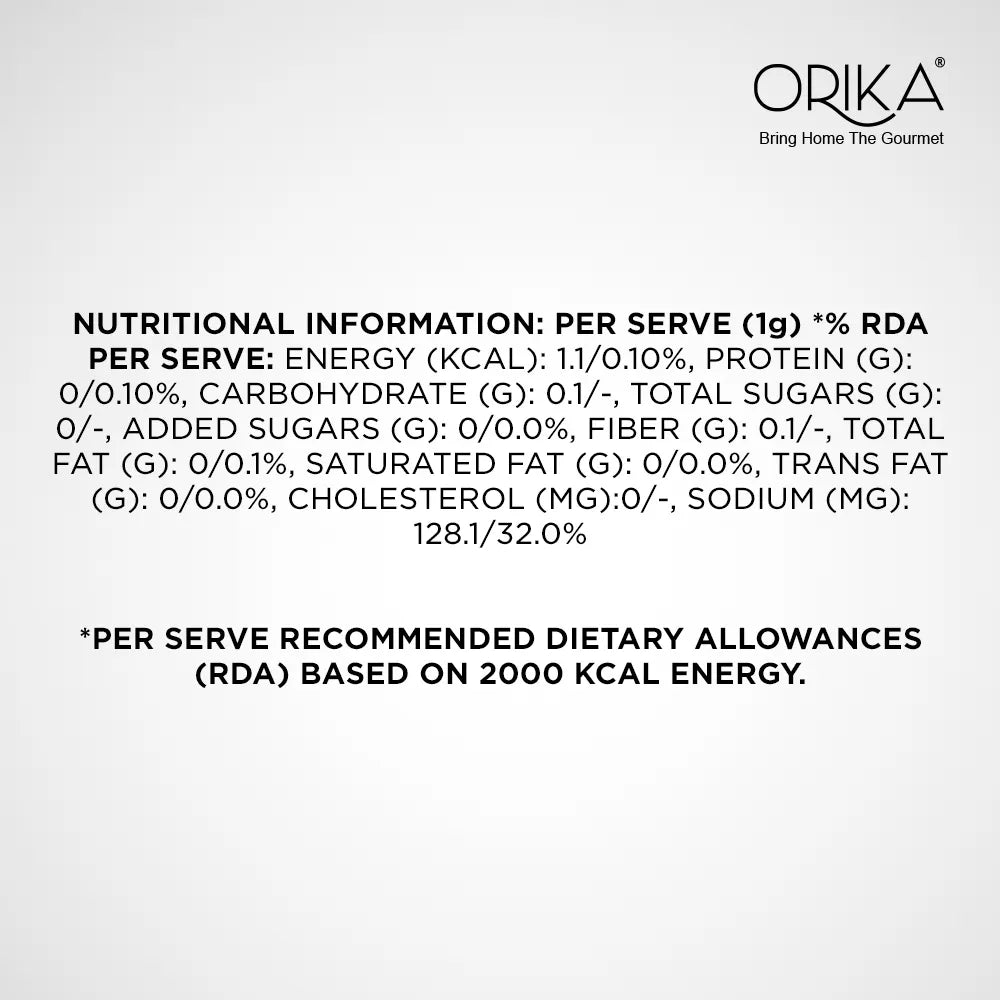 Orika Italian Oregano Pizza Seasoning | 65 Sachets (0.8g each)