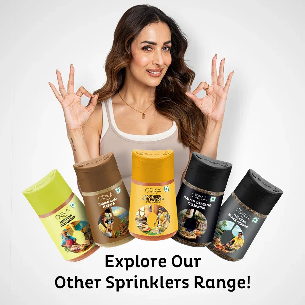 Orika Southern Gun Powder - Authentic South Indian Podi Masala | 70g Sprinkler