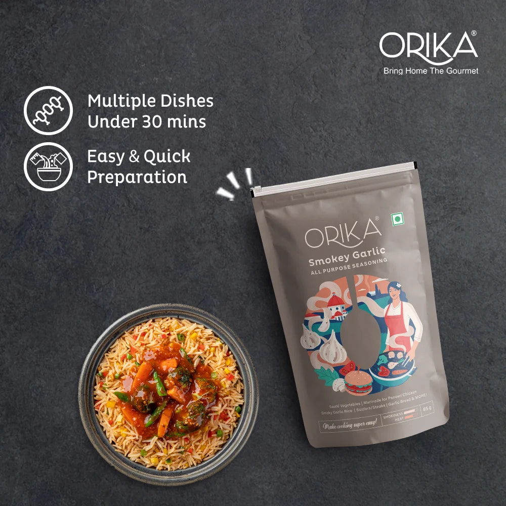 Orika Smokey Garlic All Purpose Seasoning, 85g