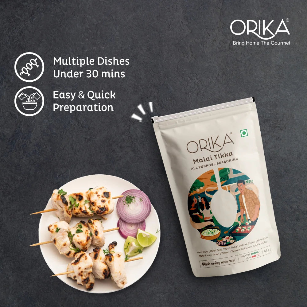 Orika Malai Tikka All Purpose Seasoning 85 Gm