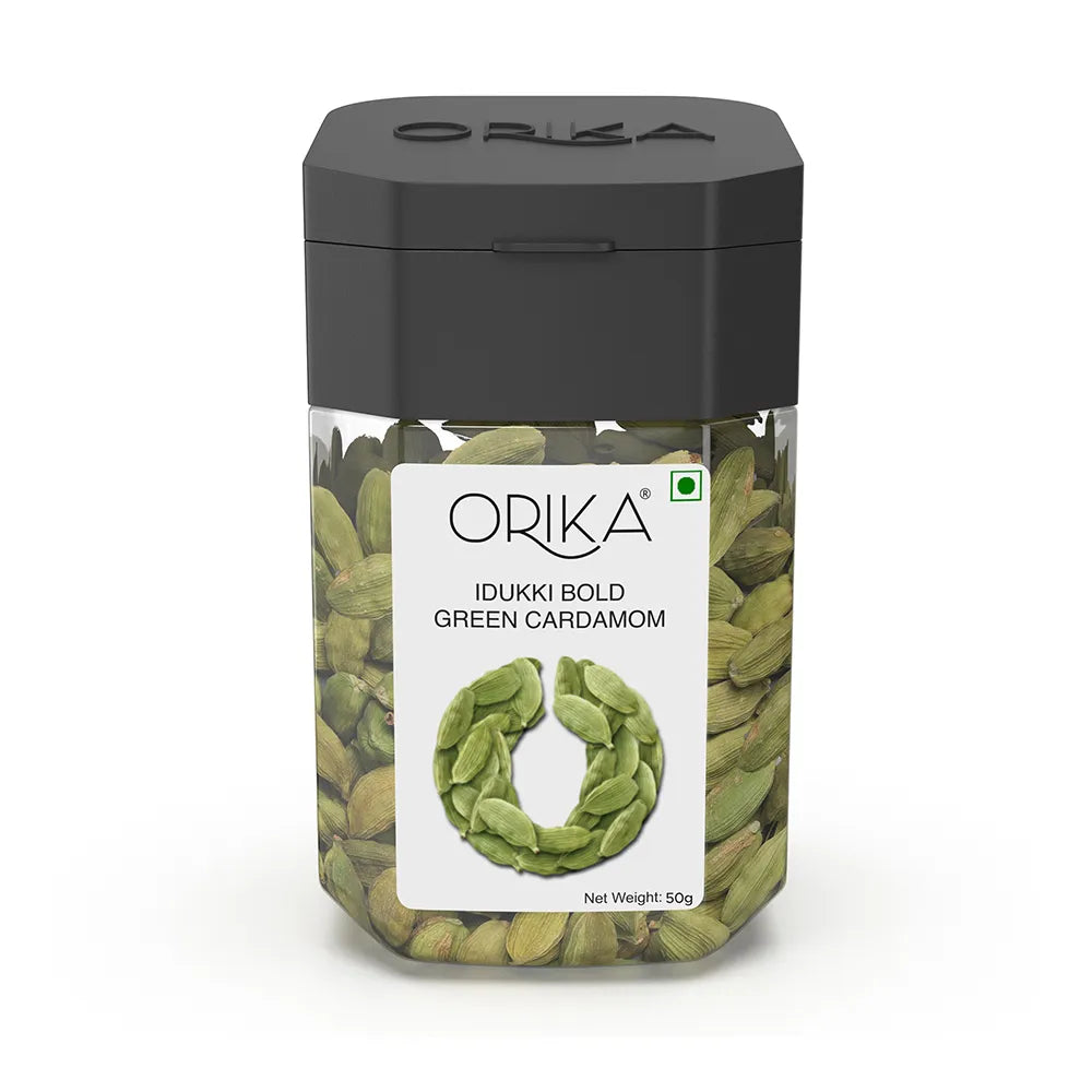 Orika's Idukki Bold Green Cardamom | 50g
