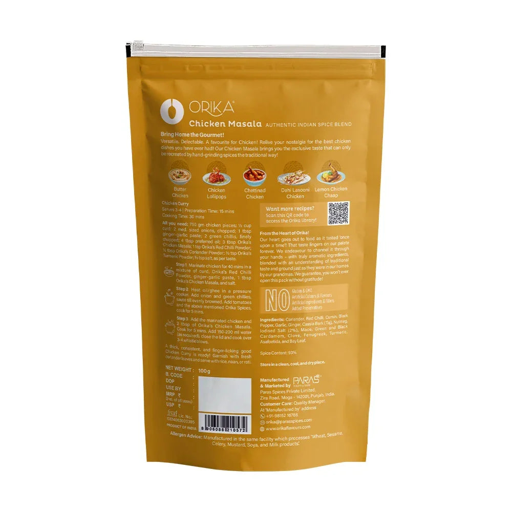 Orika Chicken Masala, 100gm