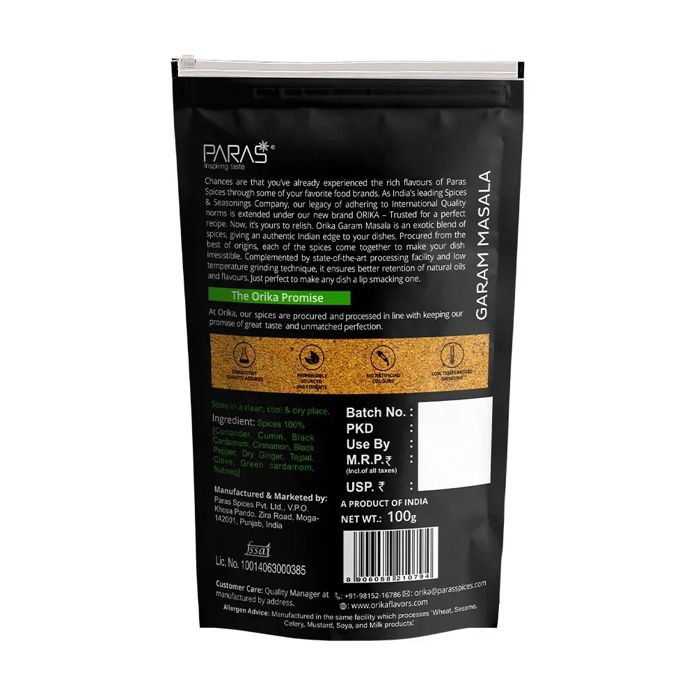 Orika Garam Masala Powder, 100g