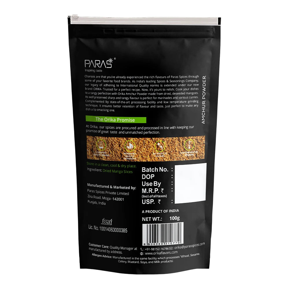 Orika Amchur Powder | Dry Mango Powder 100g