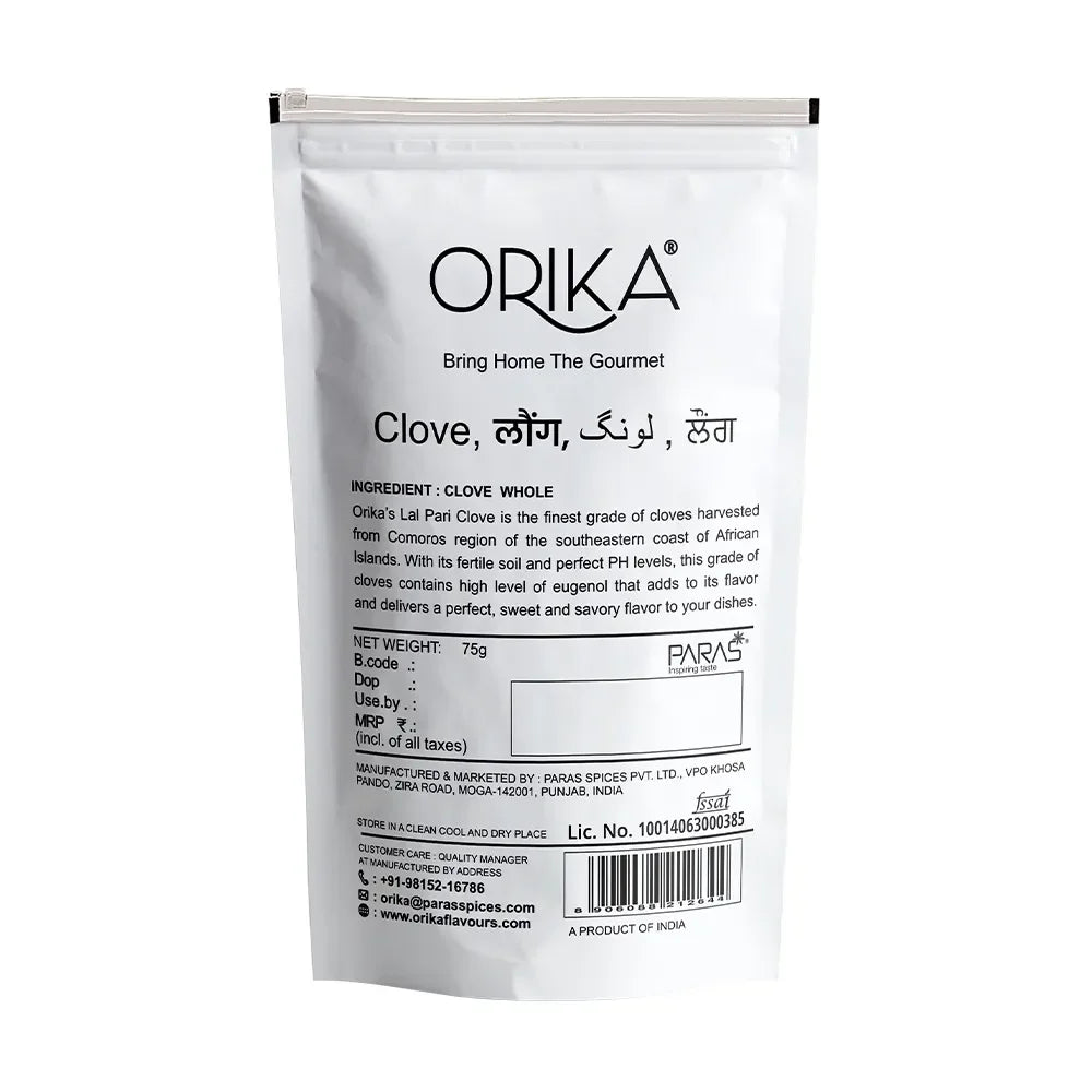 Orika's Lal Pari Clove (Laung) Whole | 75g