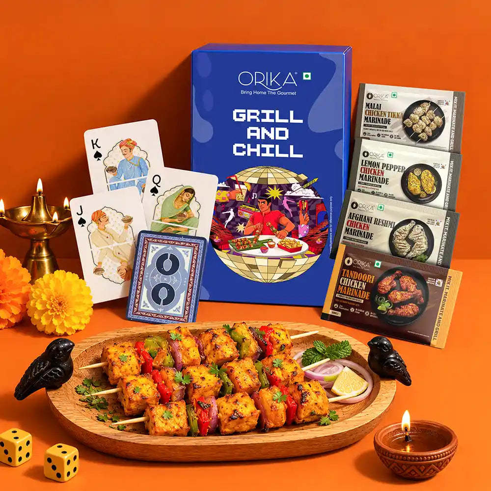 Orika Grill and Chill (with Wooden Plater)