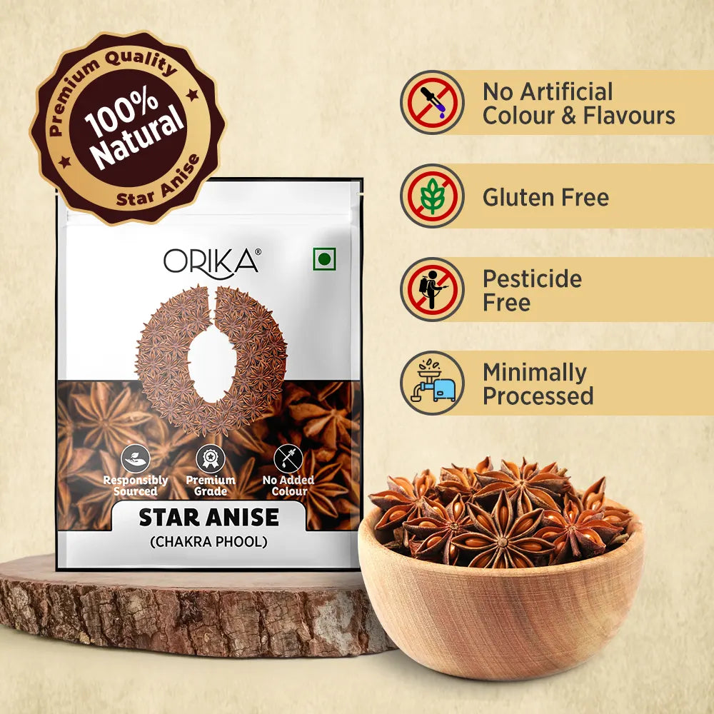 ORIKA Star Anise (Chakra Phool) | 25g