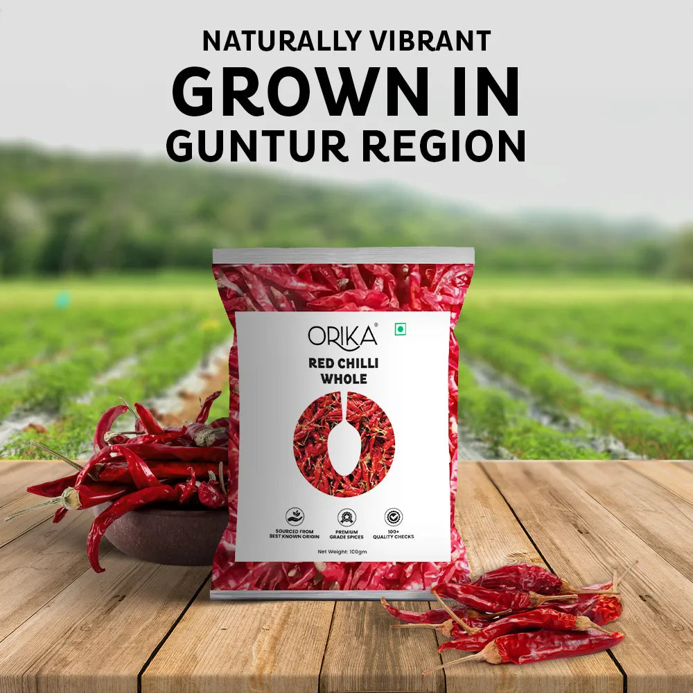 Orika Red Chilli Whole | 100g