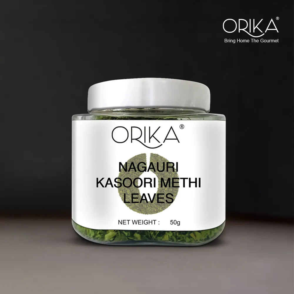 Orika Kasoori / Kasuri Methi Whole, Fenugreek Leaves | 50g