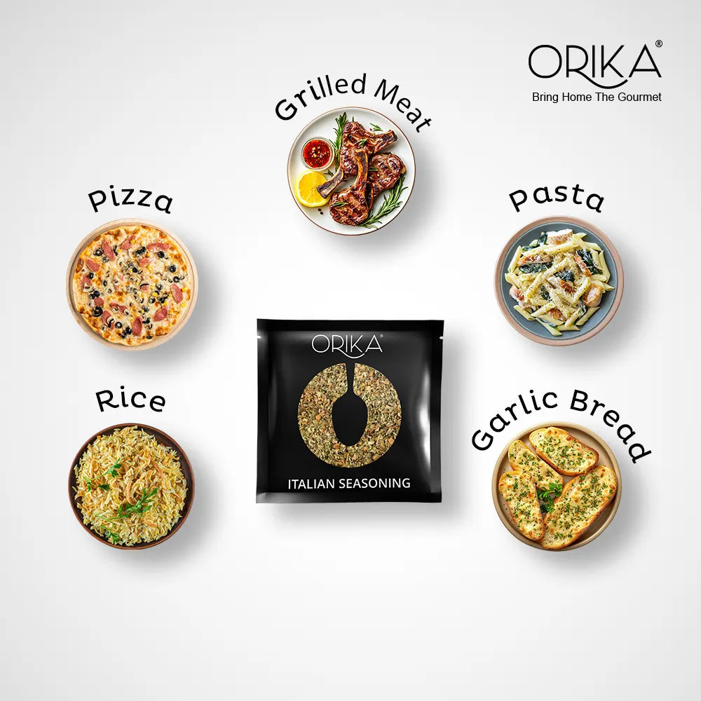 Orika Italian Oregano Pizza Seasoning | 65 Sachets (0.8g each)