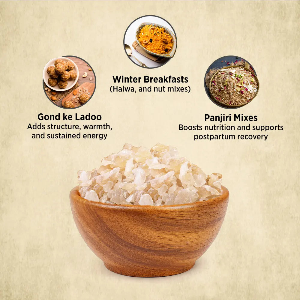 Orika Winter Gond (Acacia Gum) | Edible Gum | 50g