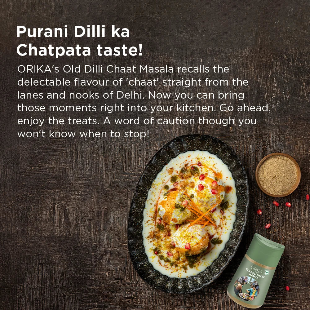 Orika Old Dilli Chaat Masala, 80gm