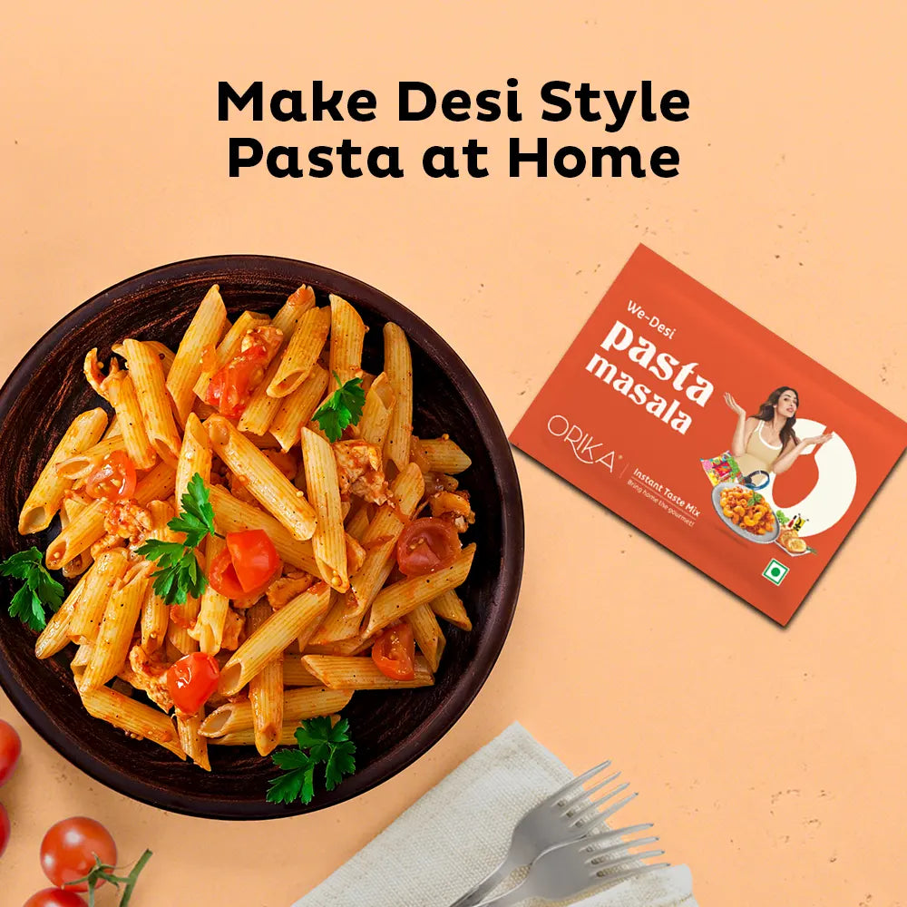 We-Desi Pasta Masala, All in One Masala, 12 single use sachets