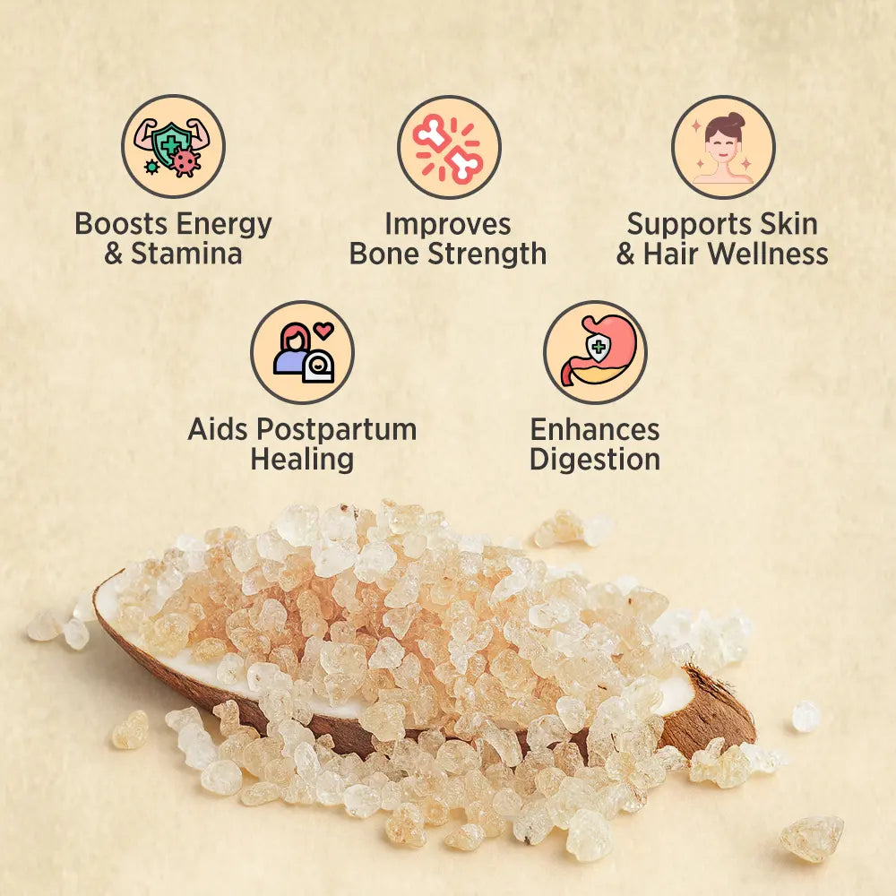 Orika Winter Gond (Acacia Gum) | Edible Gum | 50g