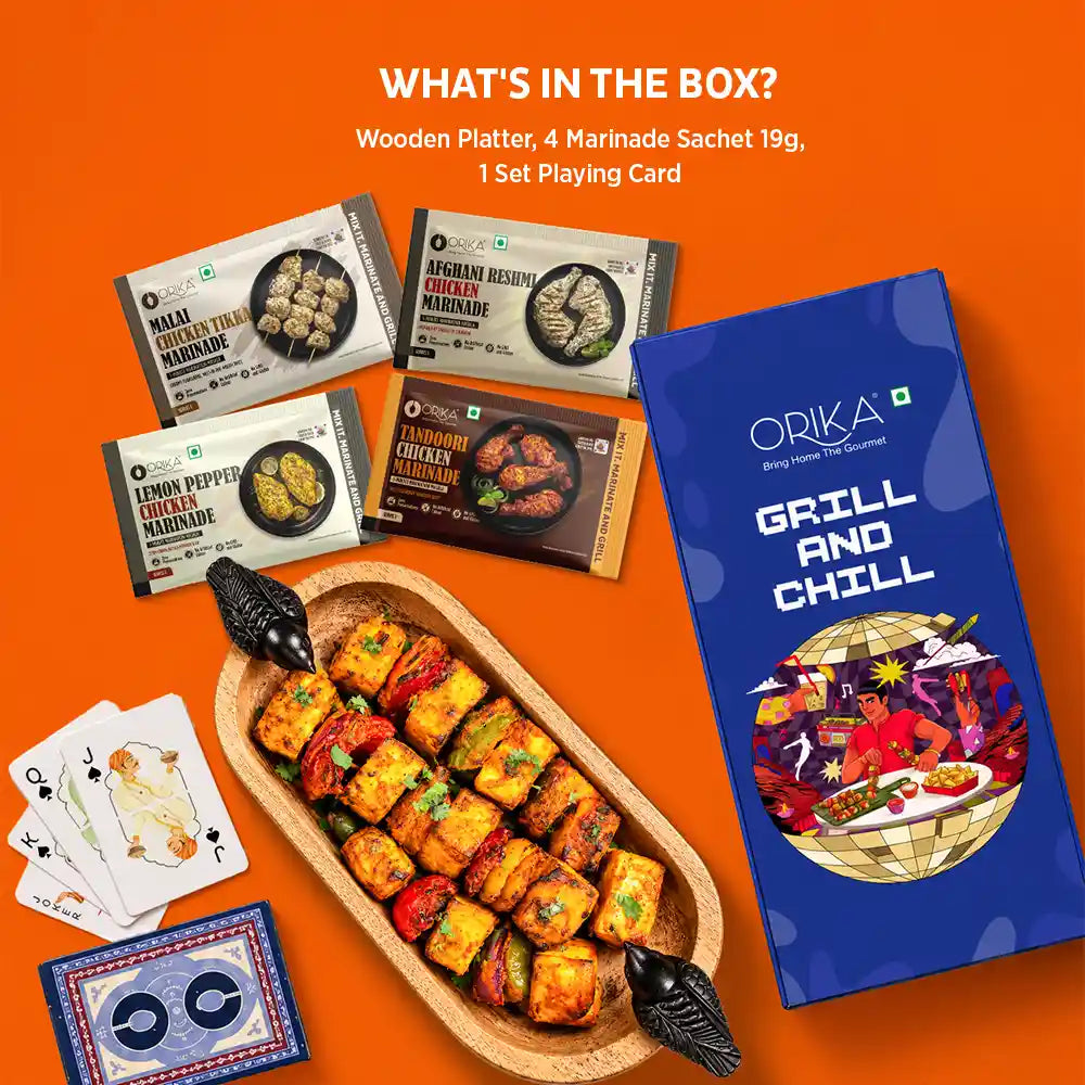 Orika Grill and Chill (with Wooden Plater)