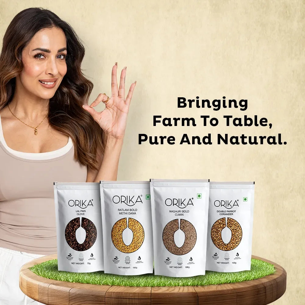 Orika's Nagauri Bold Cumin (Jeera) whole | 100g