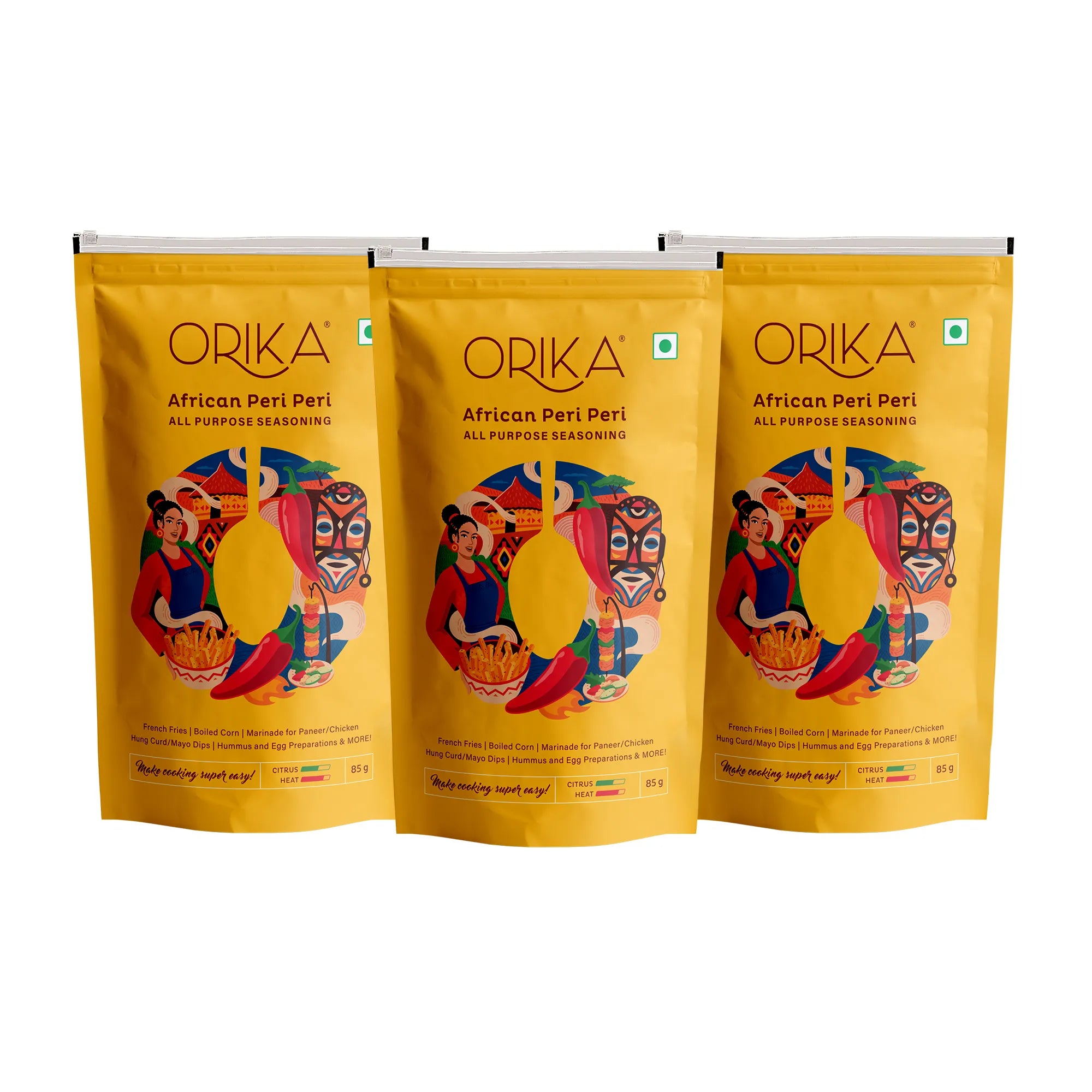 Orika African Peri Peri All Purpose Seasoning | 85g