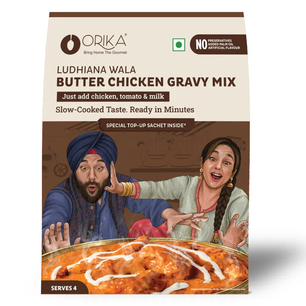 Orika Ludhiana Waala Butter Chicken Gravy Mix | 51g