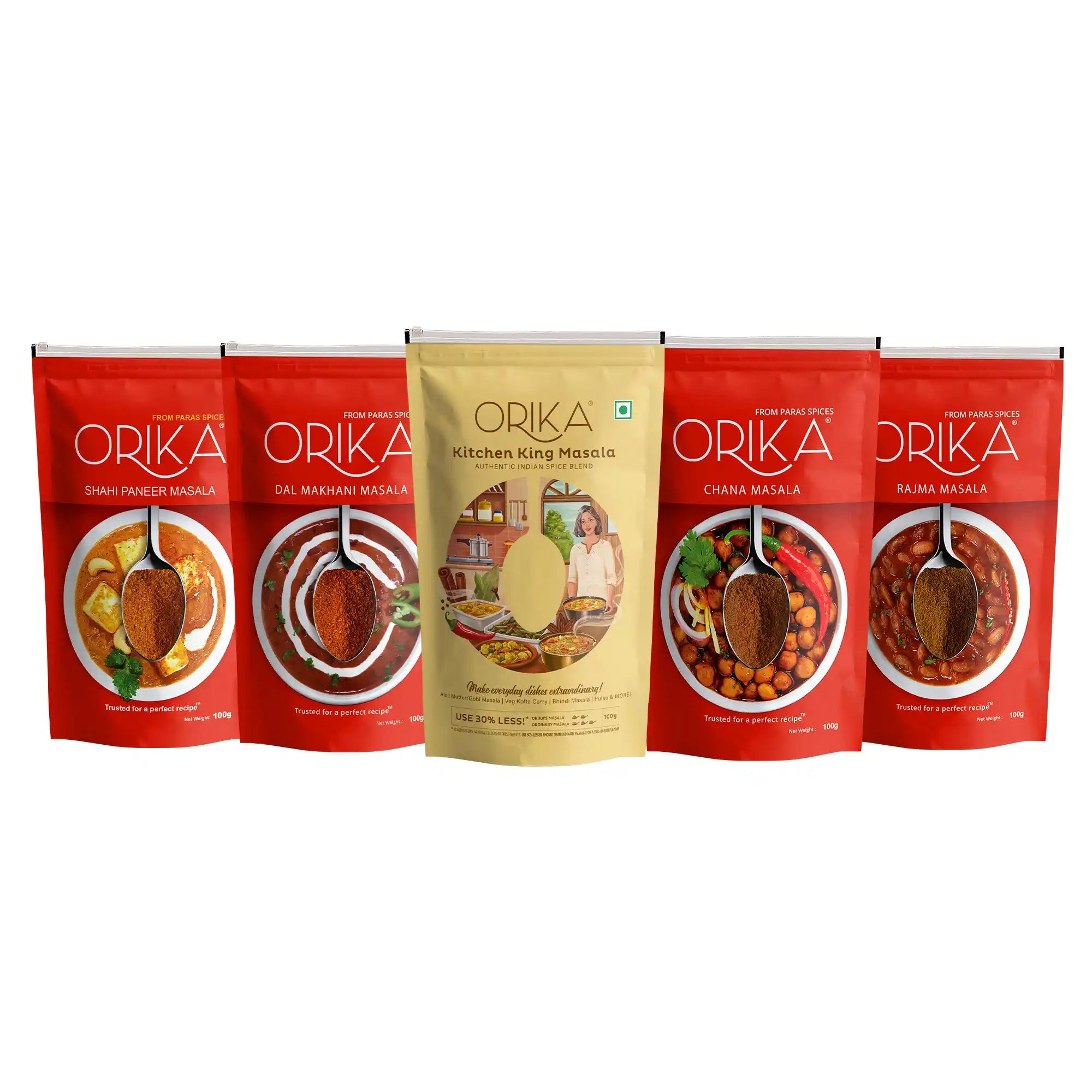 Punjabi Tadka Combo, Pack of 5, 100g/each