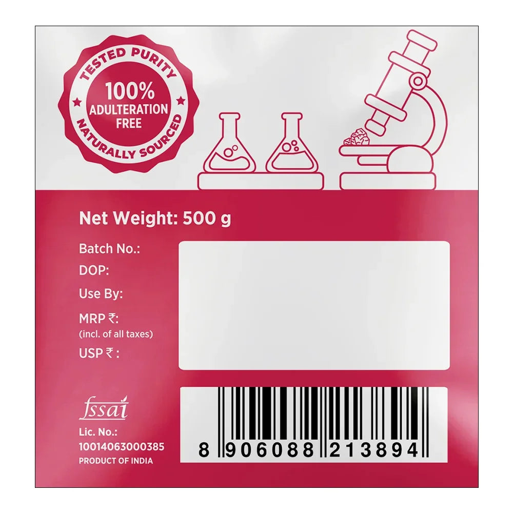 Orika Himalayan Pink Rock Salt with 84+ Vital Trace Minerals - 500g