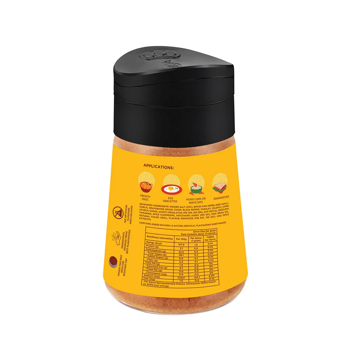 Orika African Peri Peri Sprinkler, 75g - Orika Spices India