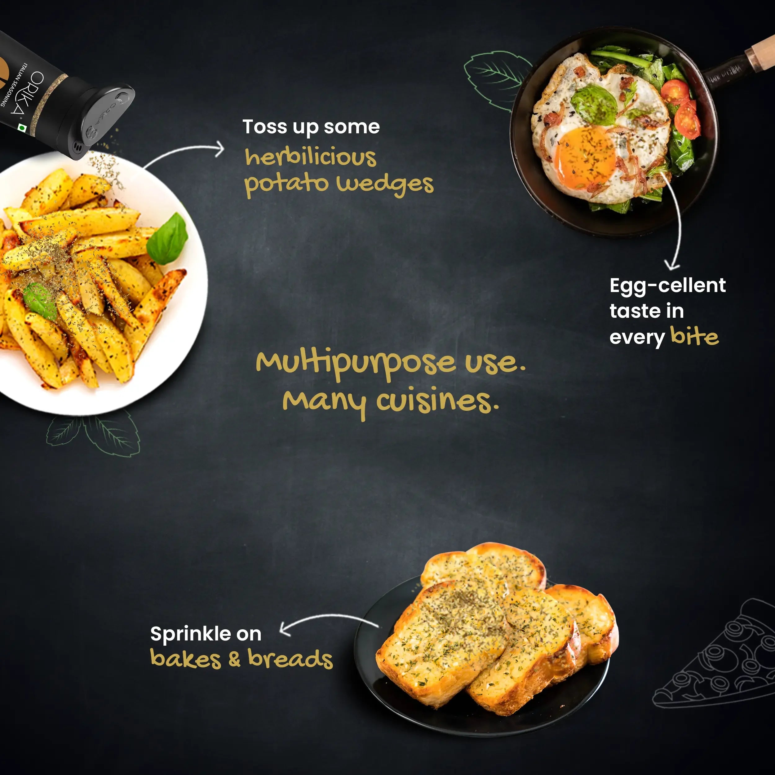 Orika African Peri Peri Sprinkler, 75g - Orika Spices India