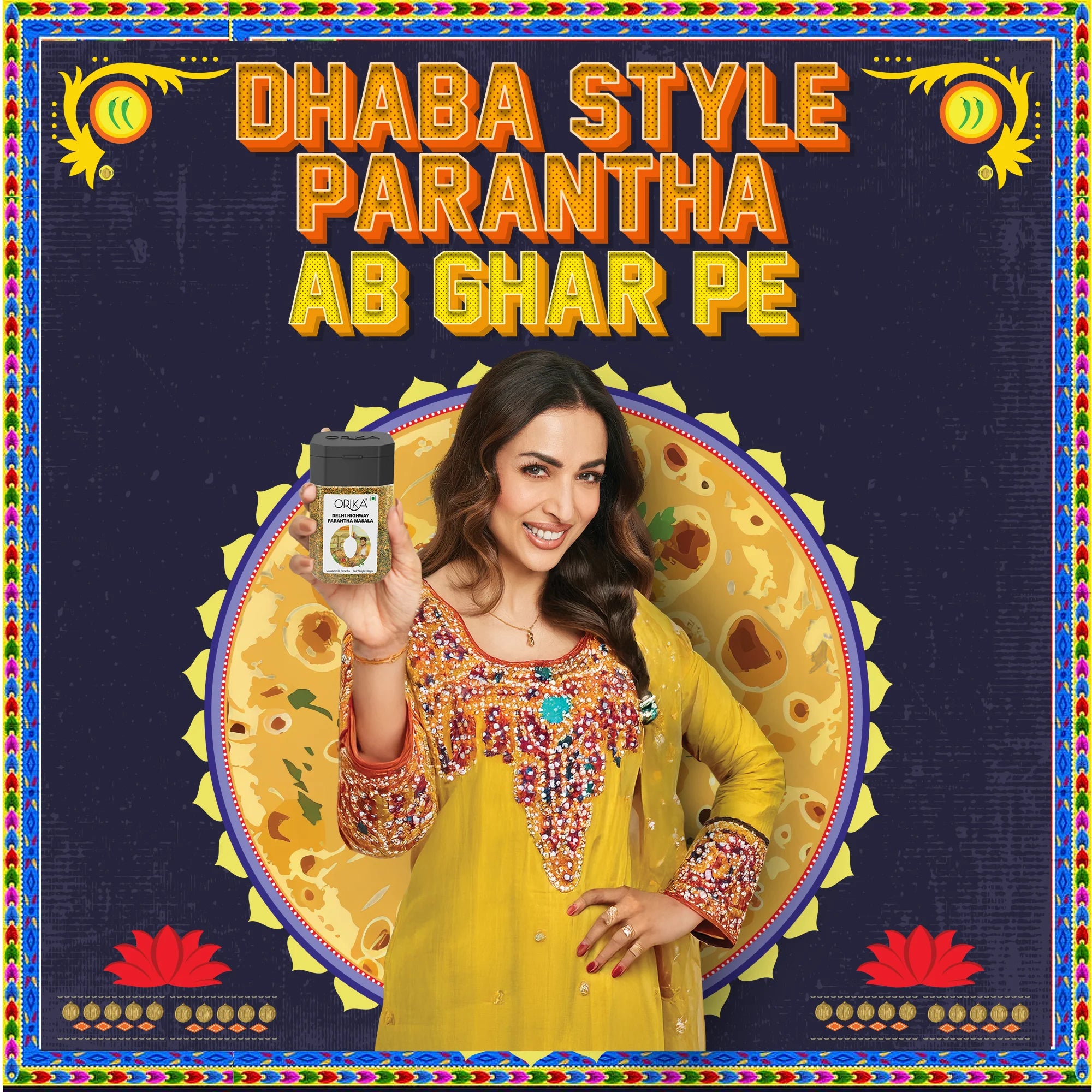 Orika Combo of Delhi Highway Parantha Masala & Idukki Bold Green Cardamom - Orika Spices India