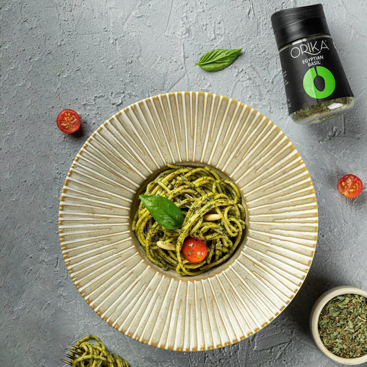 Orika Egyptian Basil, 18gm - Orika Spices India
