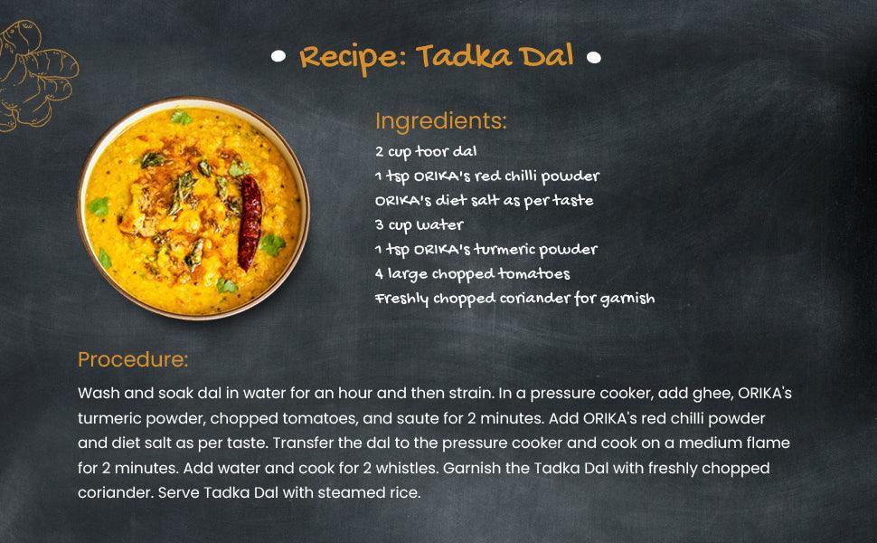 Orika Everyday kitchen essential (Malabar Black Pepper Powder, Salem Turmeric Powder, Coriander Powder), (Pack of 3, 100gms each) - Orika Spices India