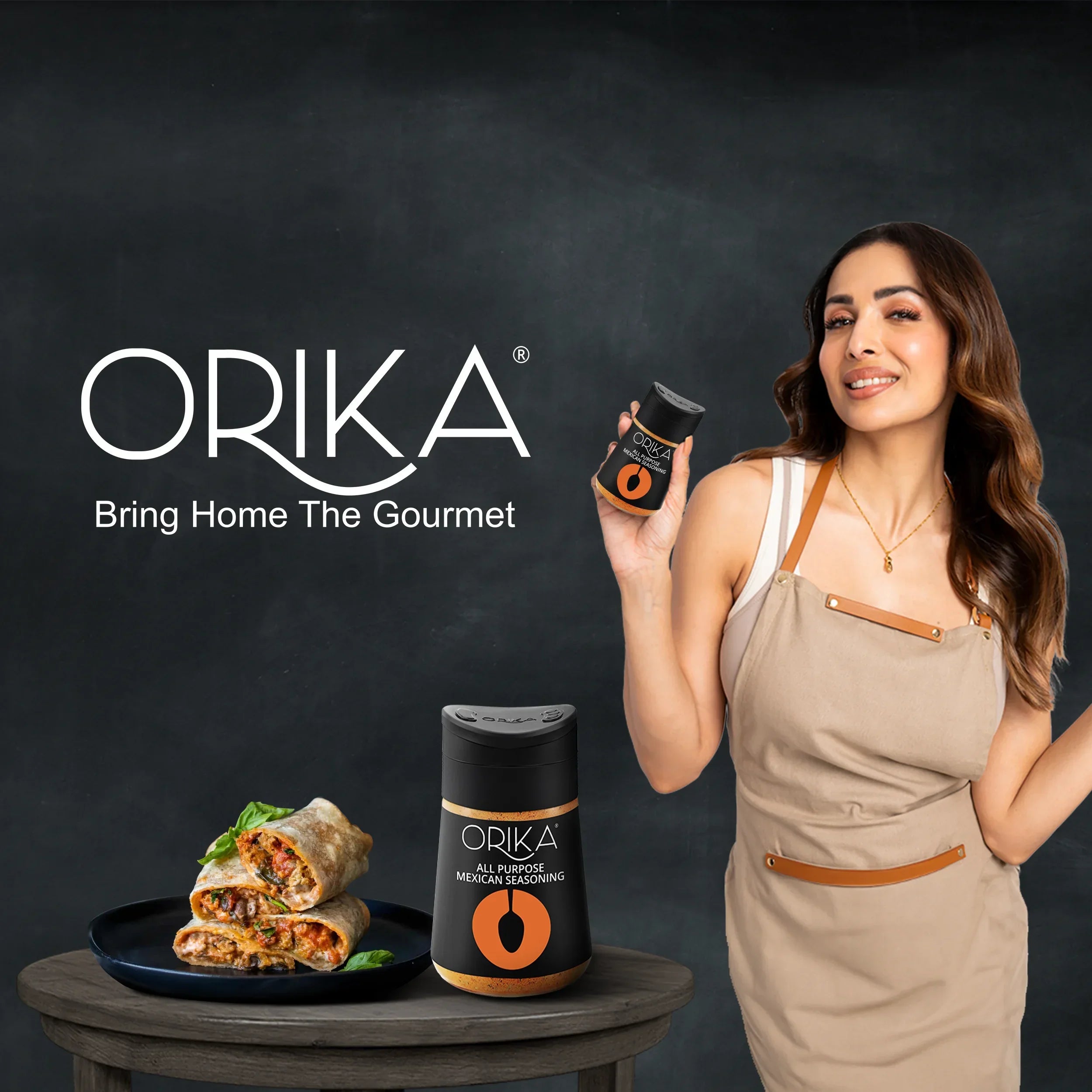Orika Gourmet Herbs Sprinkler Combo Gourmet Herb Mix 25g, Mexican Seasoning 80g, True Sri Lankan Cinnamon 50g - Orika Spices India