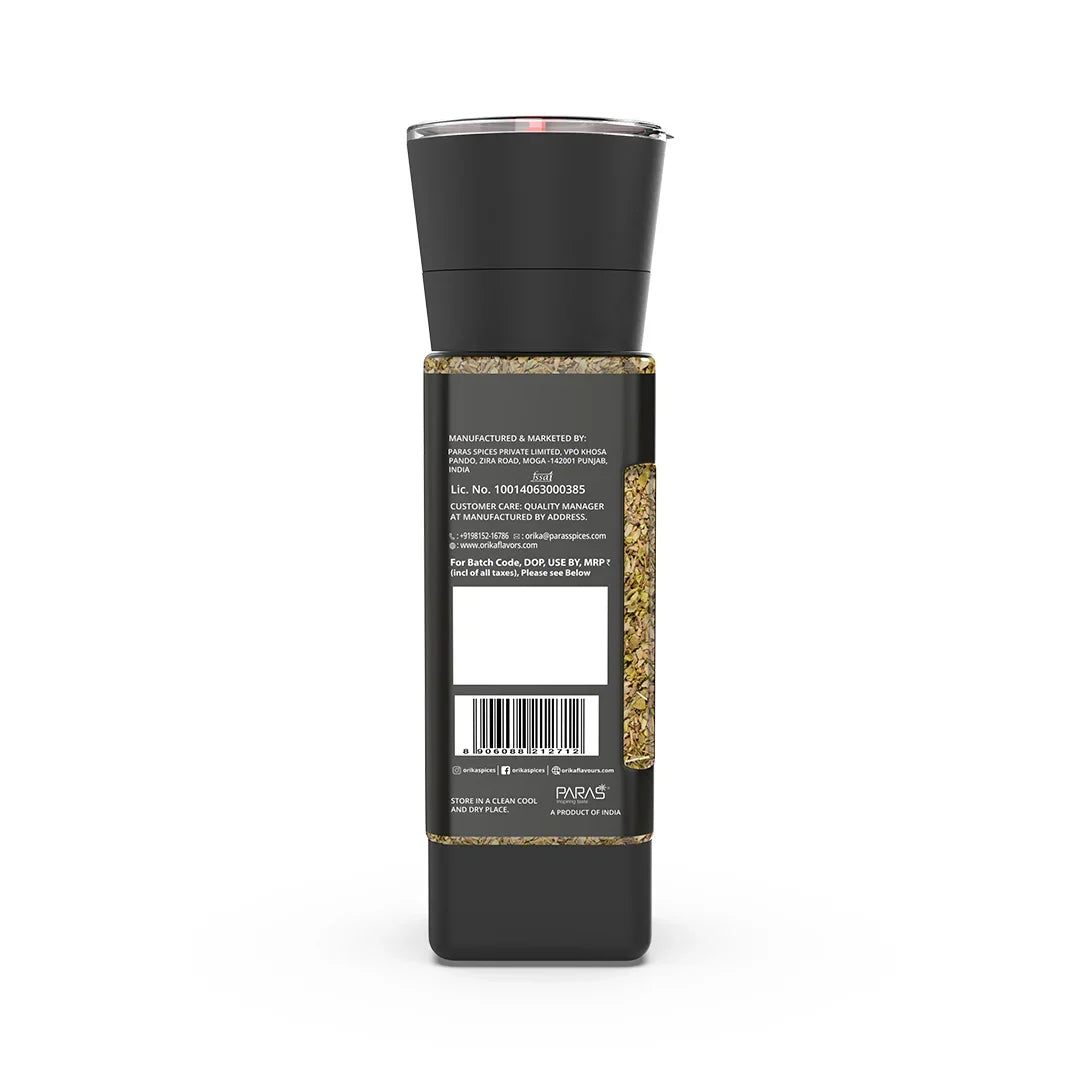 Orika Gourmet Italian Herbs Grinder, 35g - Orika Spices India