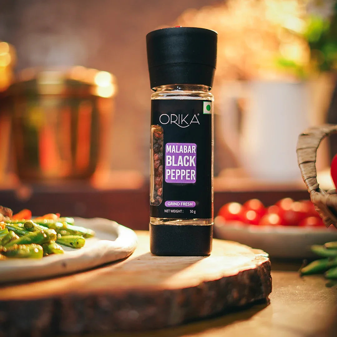 Orika Grinders Combo (Pack of 4), 285g - Orika Spices India