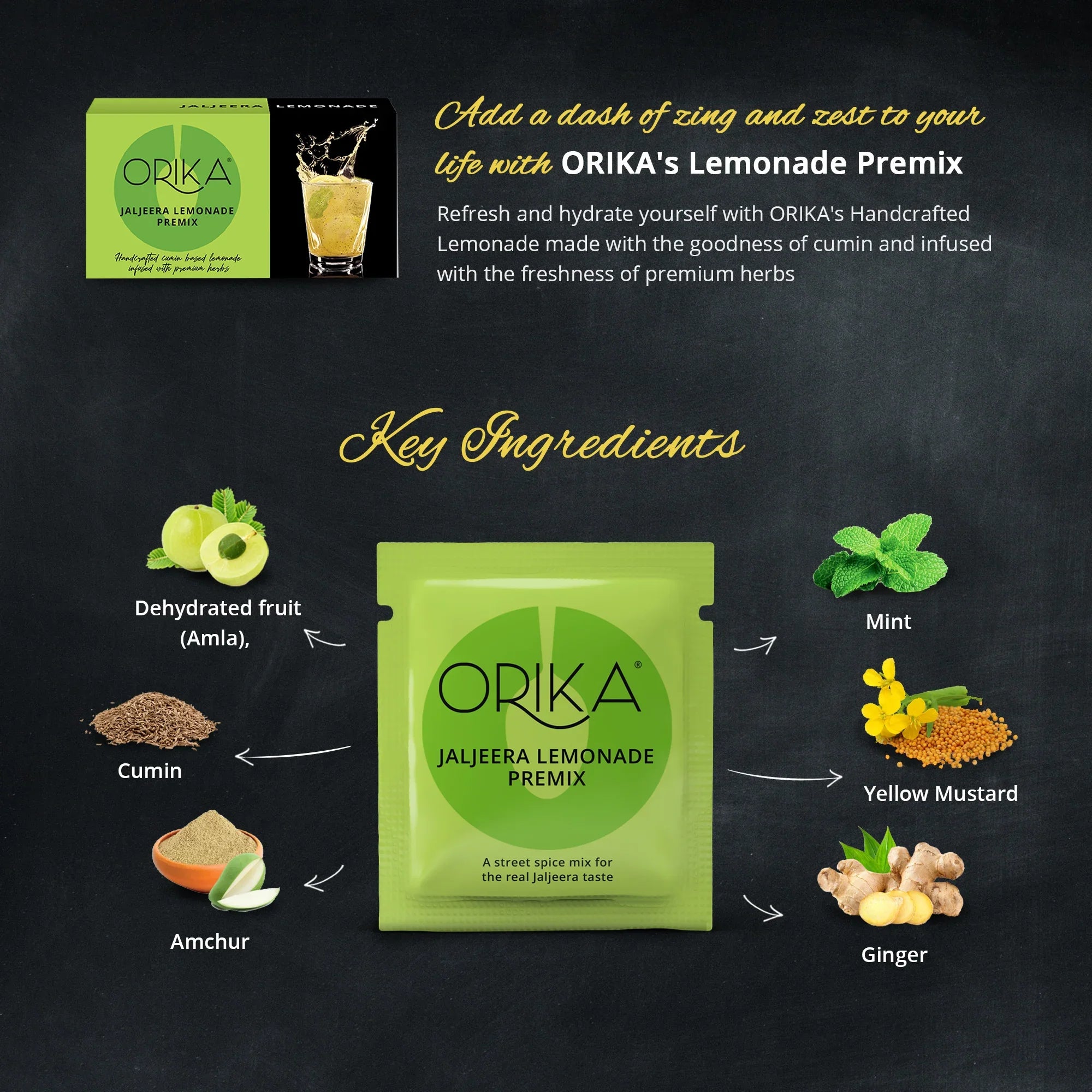 Orika Herbilicious Lemonade Combo (Pack of 2) - Orika Spices India