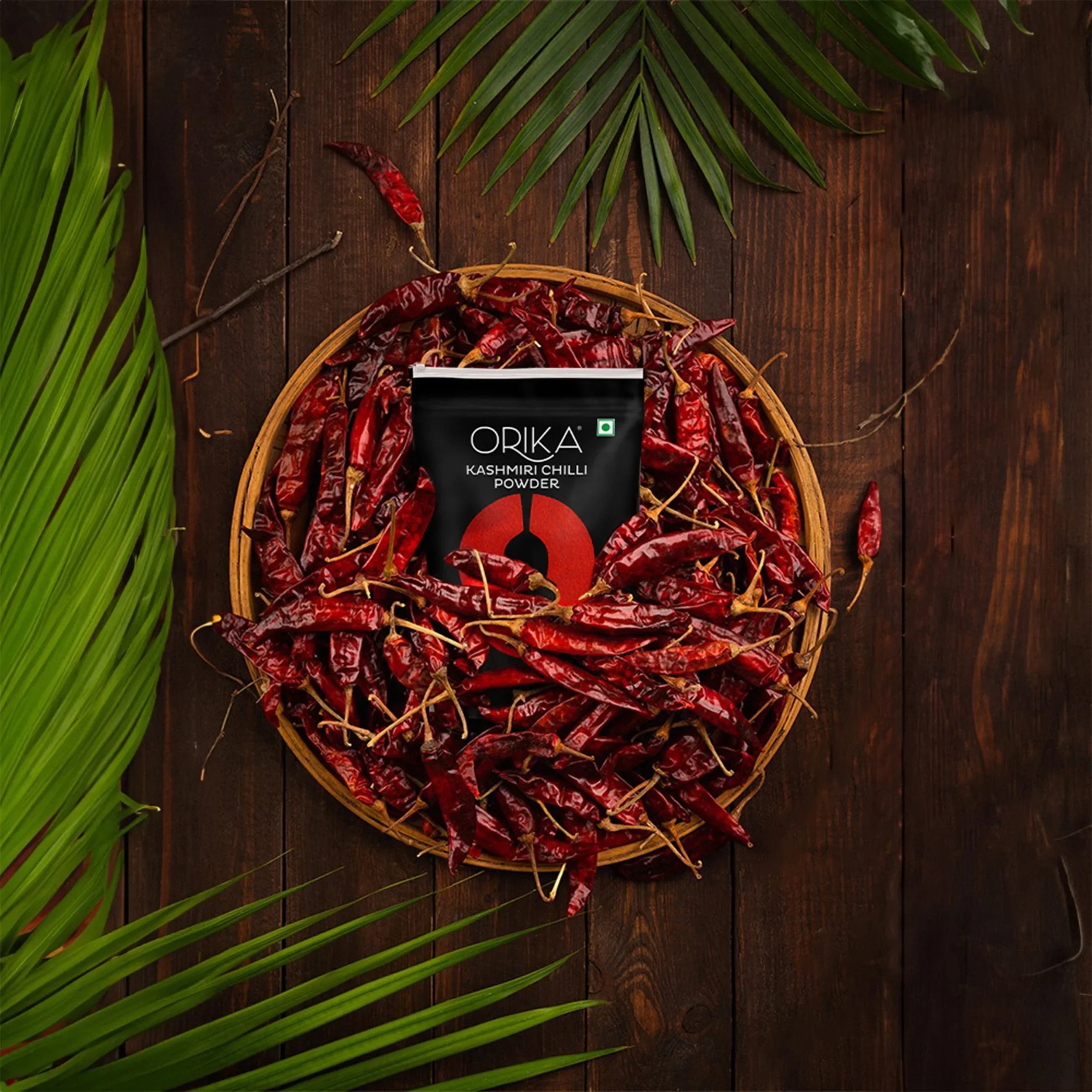 Orika Kashmiri Chilli Powder, 100gm - Orika Spices India