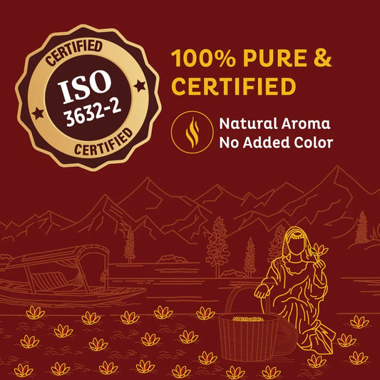 Orika Kashmiri Pampore Saffron .5 Gm - Orika Spices India