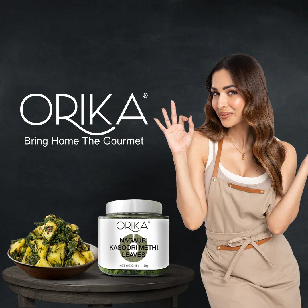 Orika Kasoori Methi Whole, 50gm - Orika Spices India