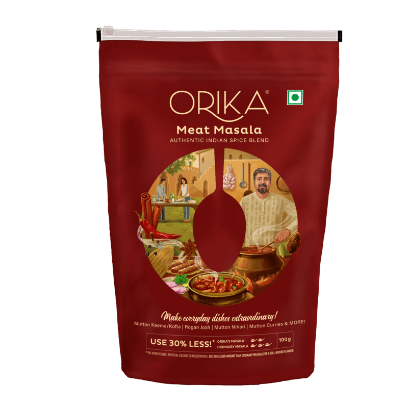 Orika Non Veg Delight Combo, Chicken Masala, Meat Masala, Garam Masala (Pack of 3, 100gms each) - Orika Spices India