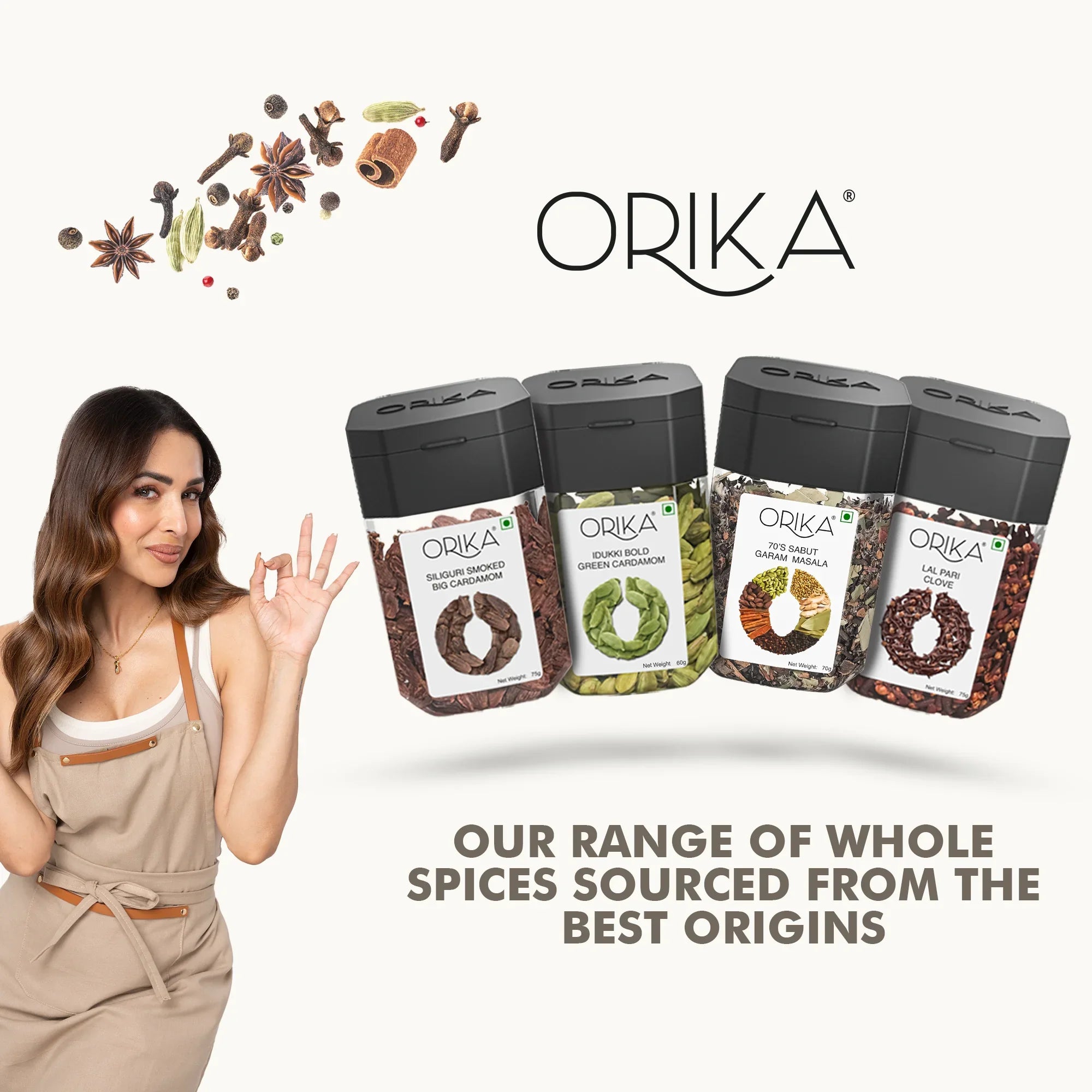 Orika's 70's Sabut Garam Masala, 70g - Orika Spices India