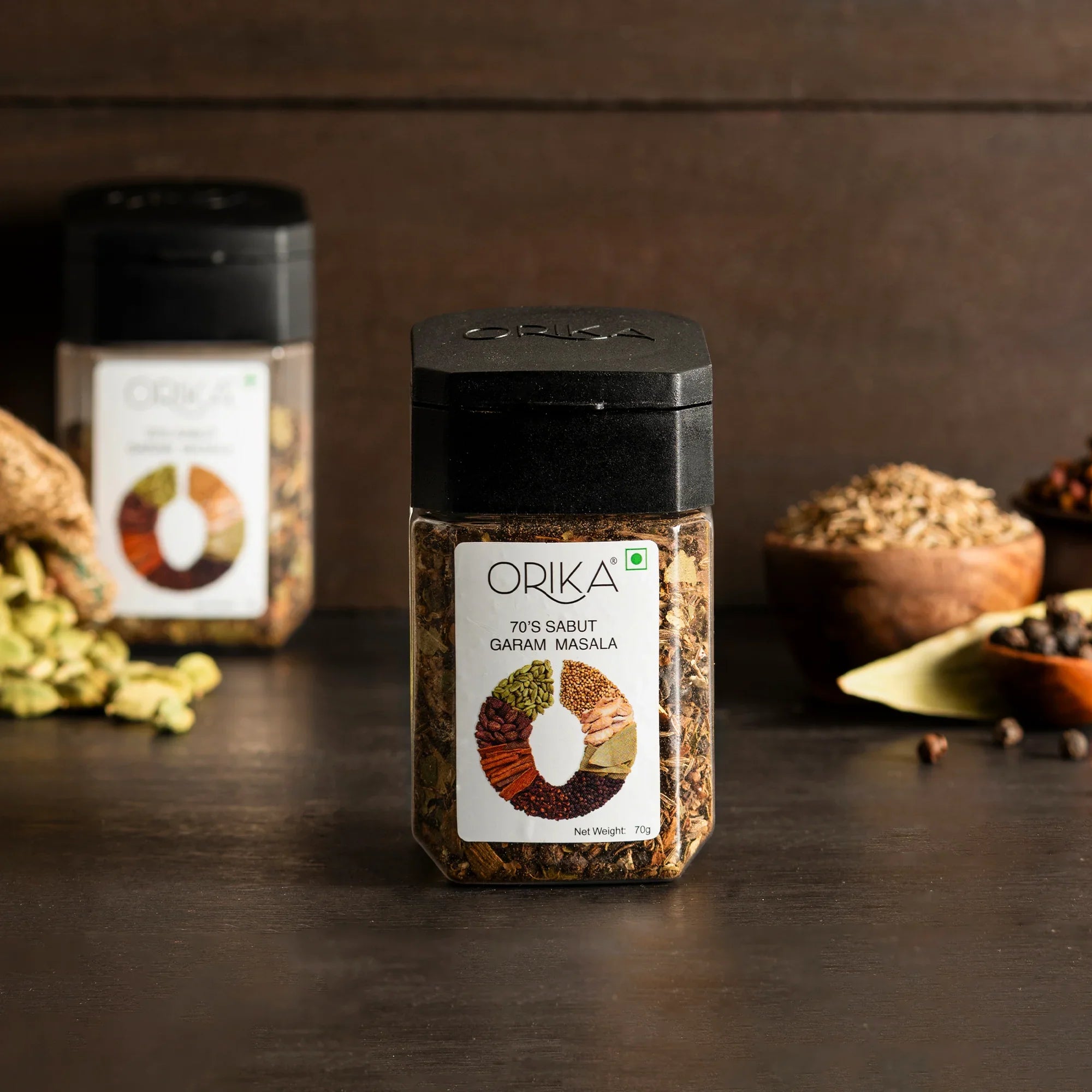 Orika's 70's Sabut Garam Masala, 70g - Orika Spices India