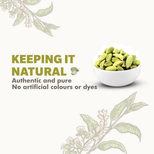 Orika's Idukki Bold Green Cardamom, 60g - Orika Spices India