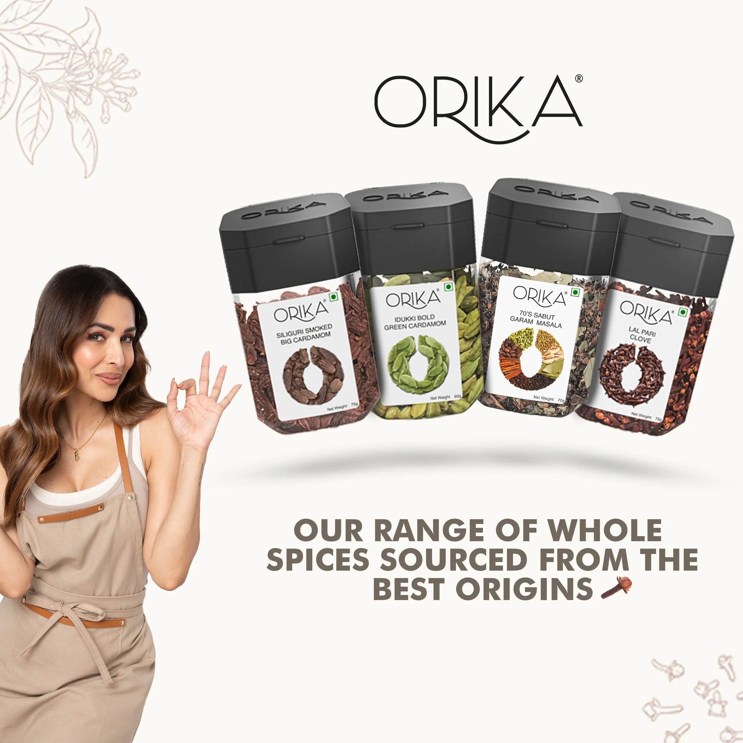 Orika's Lal Pari Clove Whole, 75g - Orika Spices India