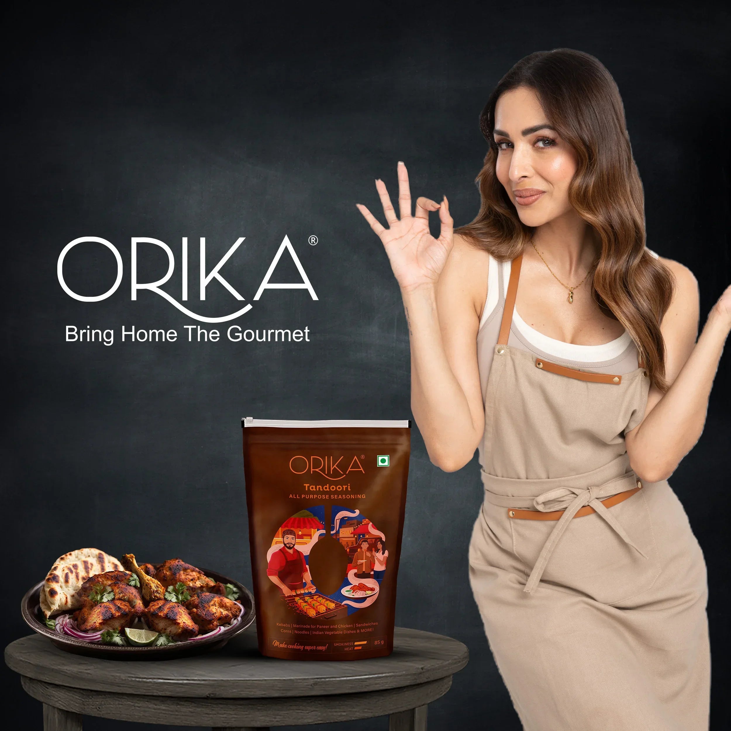 Orika Tandoori Marinade Combo (Pack of 2, 85gms each) - Orika Spices India
