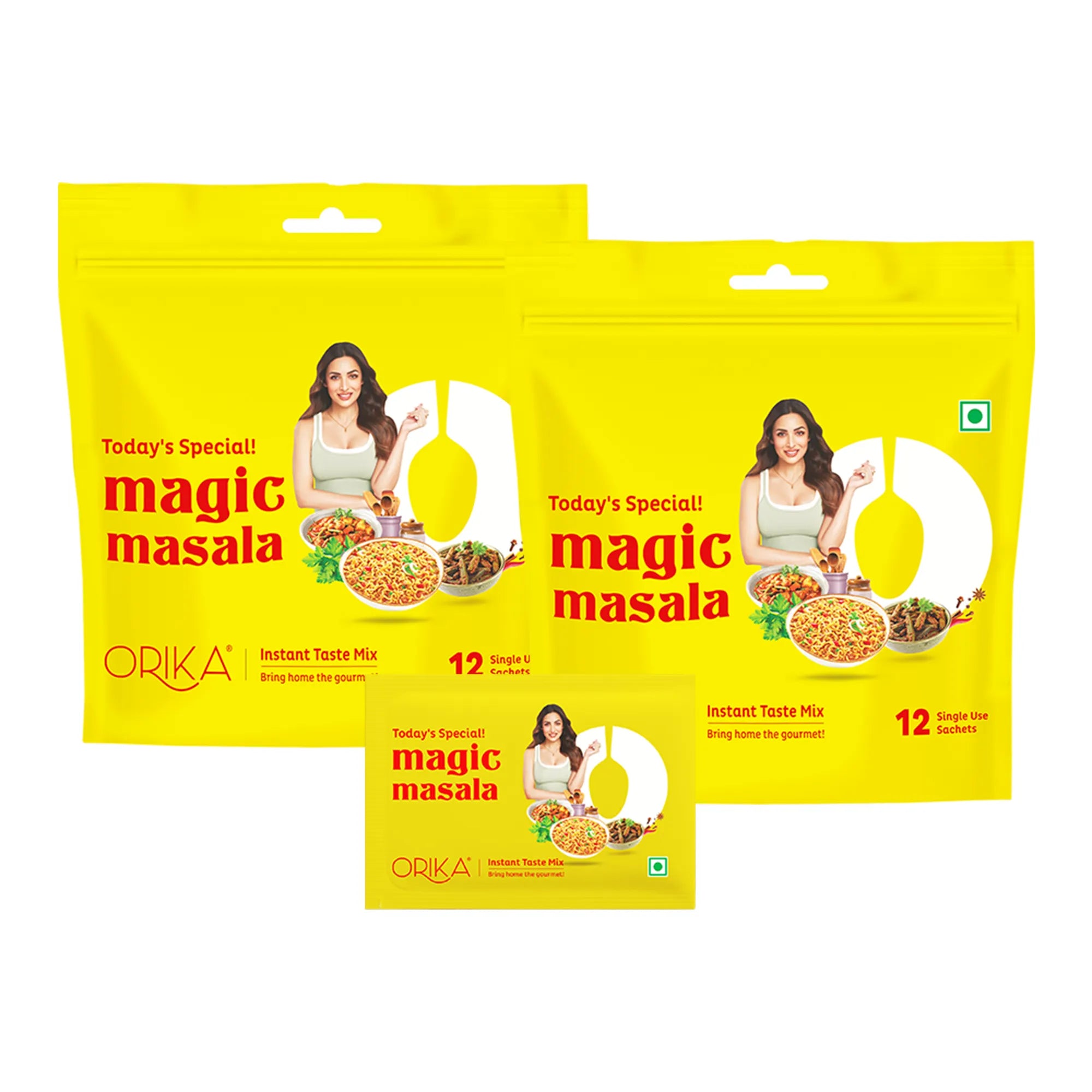 Orika Today's Special Magic Masala | All in One Masala | 12 Sachets