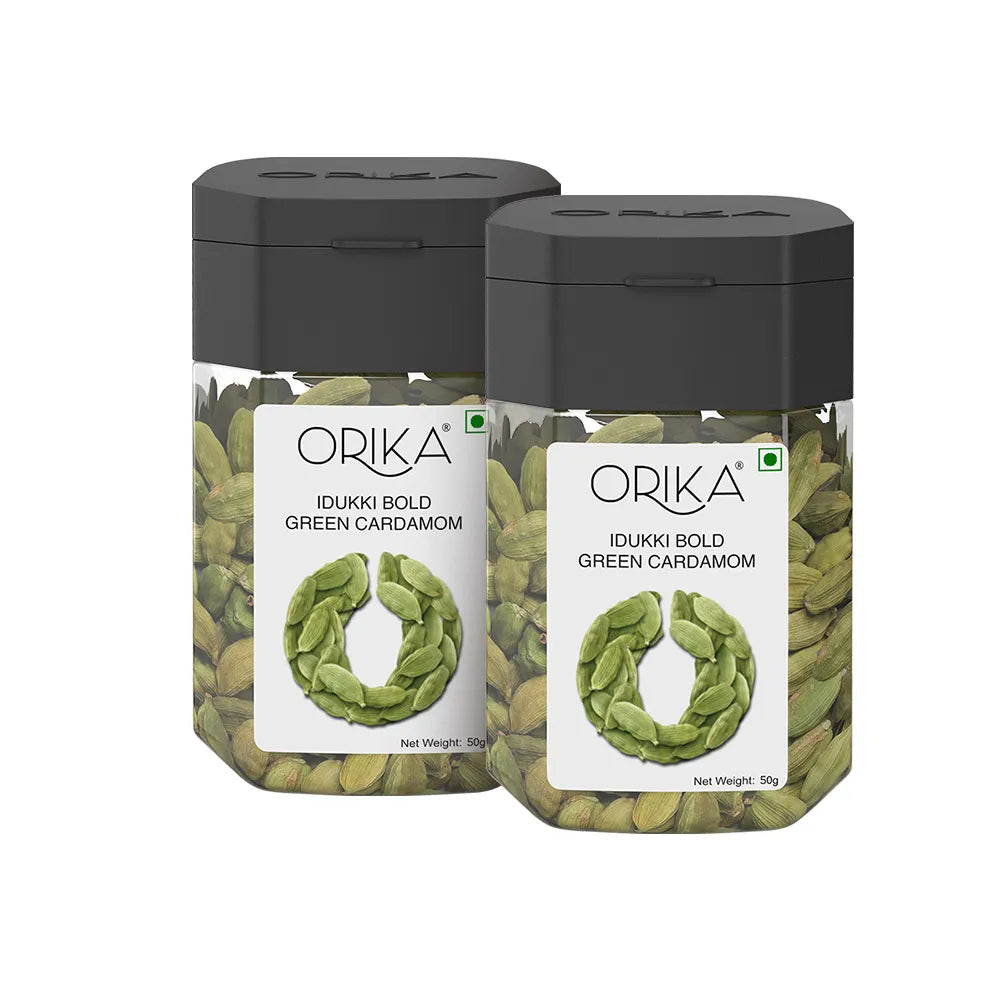 Orika's Idukki Bold Green Cardamom | 50g