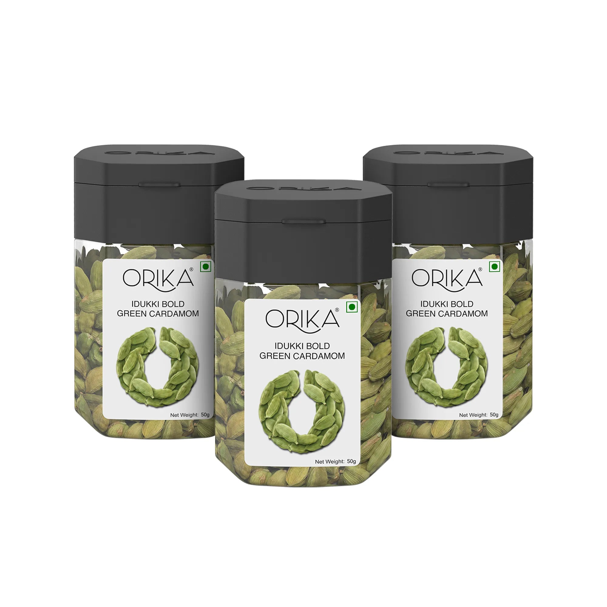 Orika's Idukki Bold Green Cardamom | 50g