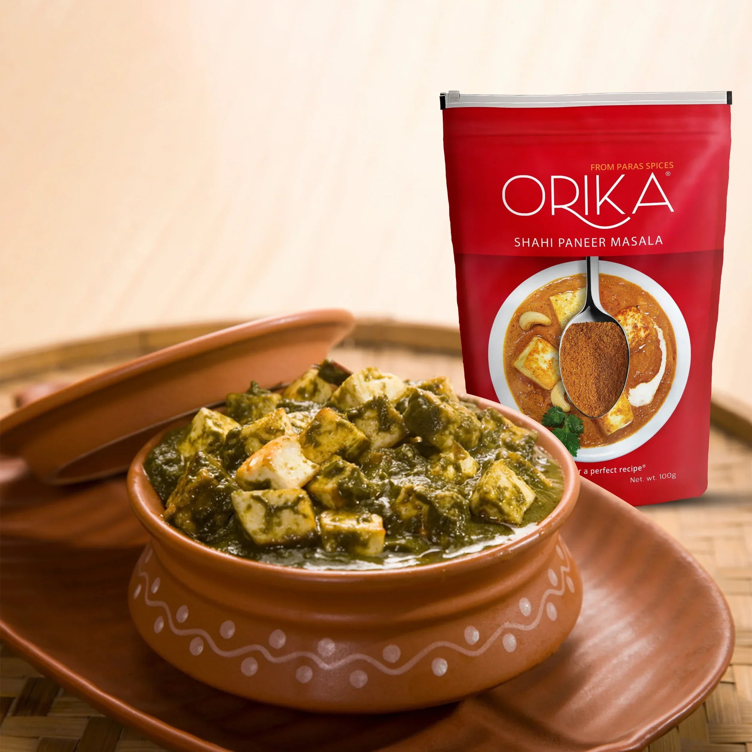 Shahi Paneer Masala, 100gm - Orika Spices India