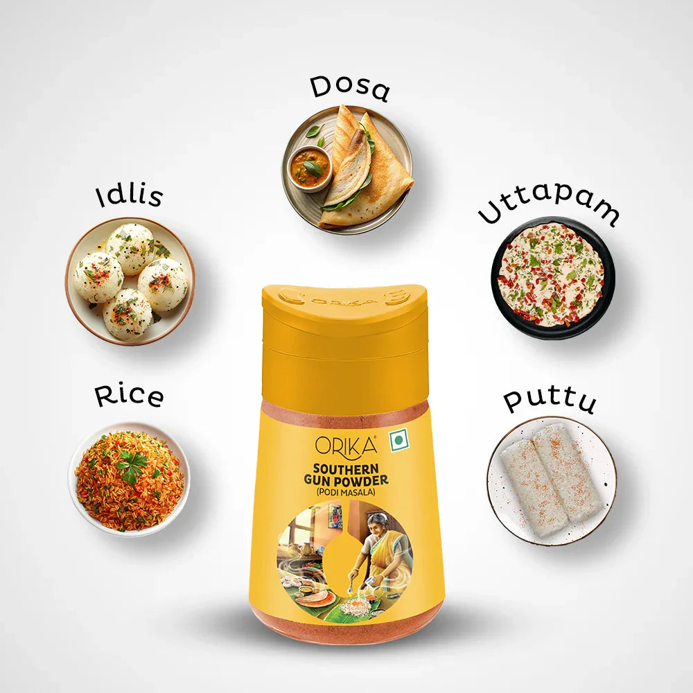 Southern Gun Powder, 70gm - Orika Spices India