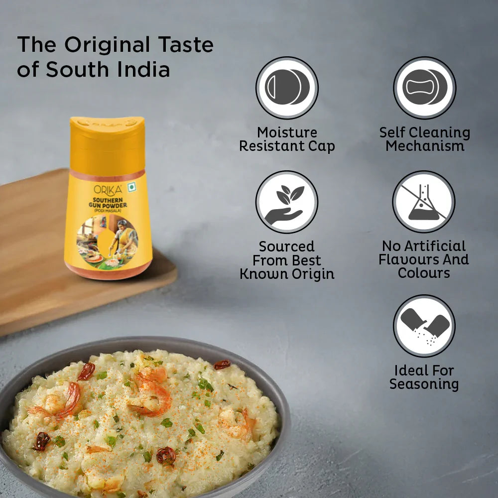 Southern Gun Powder, 70gm - Orika Spices India