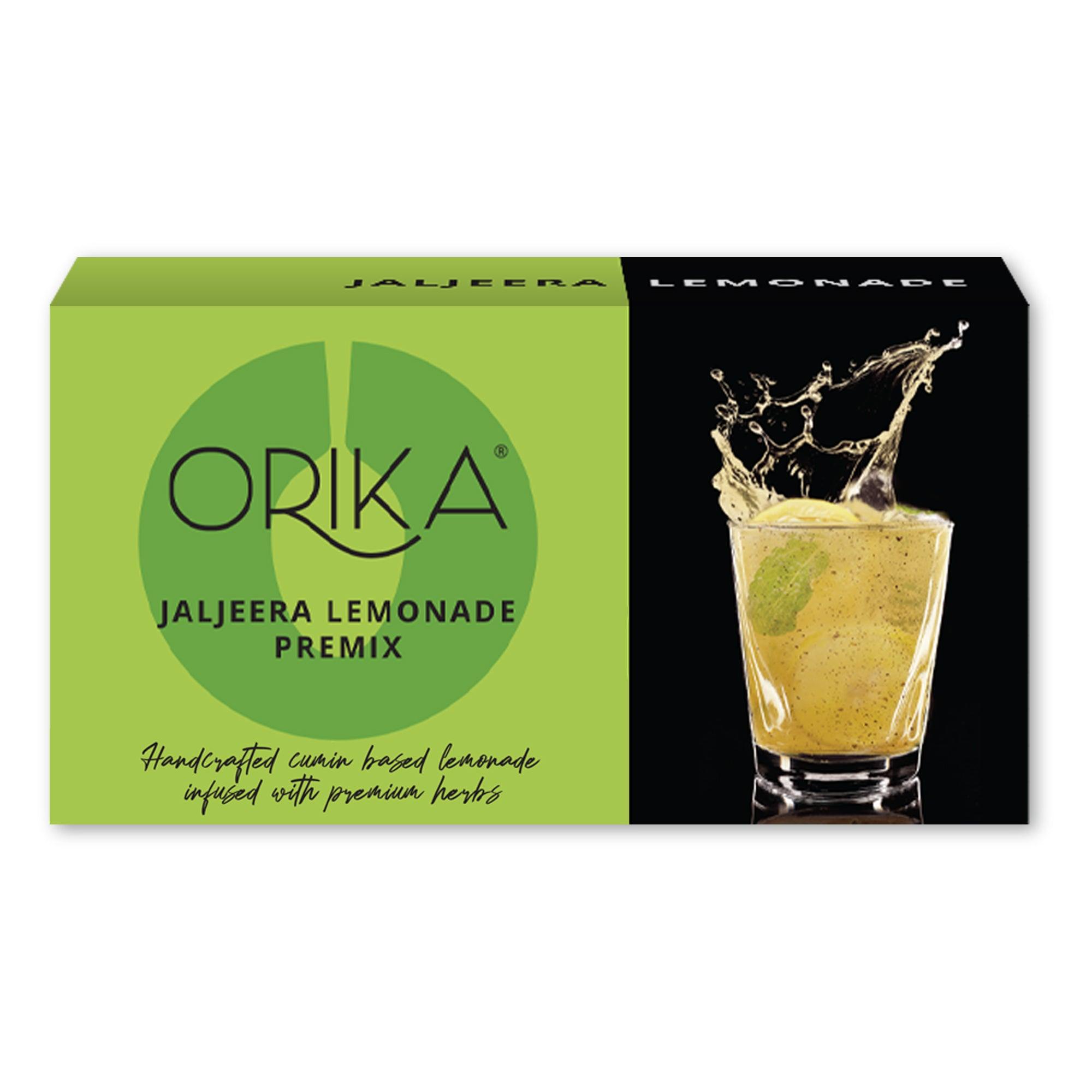 JALJEERA LEMONADE PREMIX (10 sachets, 19g/each) - Orika Spices India