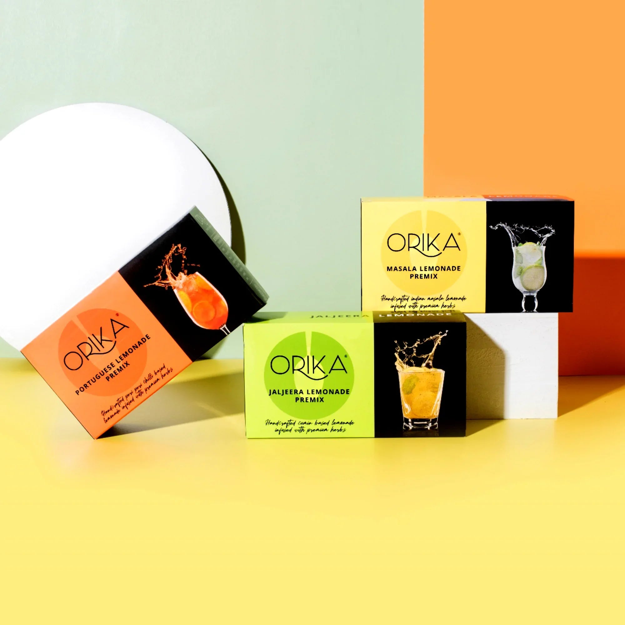 Flavoured Lemonades Combo (Pack of 3 Boxes) - Orika Spices India